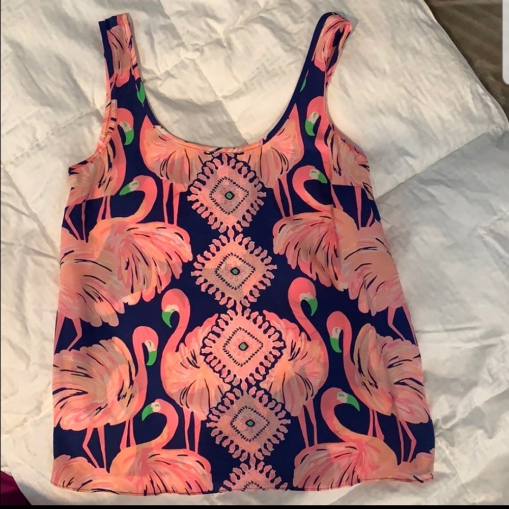 Lilly Pulitzer Flamingo Tank